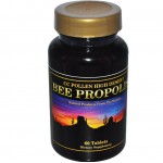 อาหารเสริม โพรพอลิส propolis ราคาส่ง ยี่ห้อ C.C. Pollen, High Desert Bee Propolis, 60 Tablets